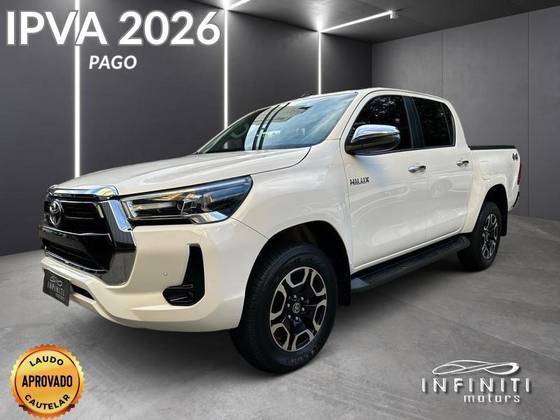 TOYOTA HILUX 2.8 D-4D TURBO DIESEL CD SRV 4X4 AUTOMÁTICO